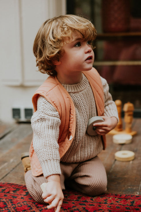 Gilet Manu - PEACH