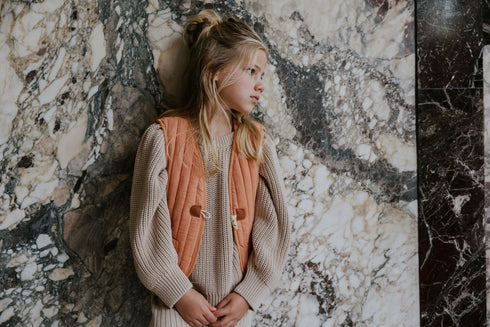 Gilet Manu - PEACH