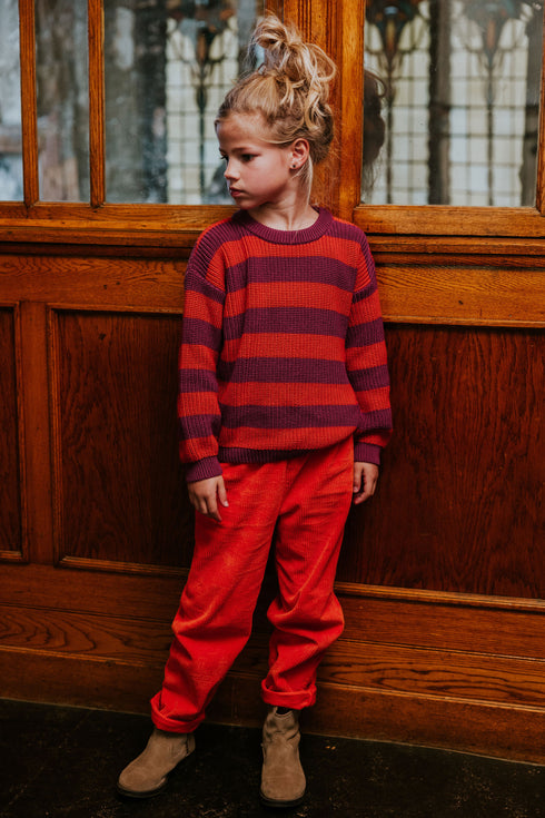 Stripes Knitted Sweater - LOLLIPOP