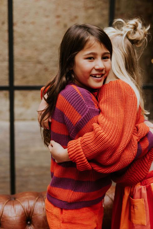 Stripes Knitted Sweater - LOLLIPOP