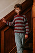 Stripes Knitted Sweater - SEAHORSE