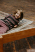 Stripes Knitted Sweater - HEATHER