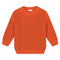 Chunky Knitted Sweater - PUMPKIN