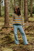 WOMEN'S Trousers Beau Corduroy - OCEAN (PO)