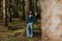 WOMEN'S Trousers Beau Corduroy - OCEAN (PO)