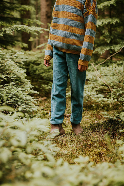 Trousers Beau Corduroy - PETROL