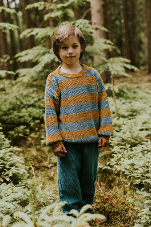 Trousers Beau Corduroy - PETROL