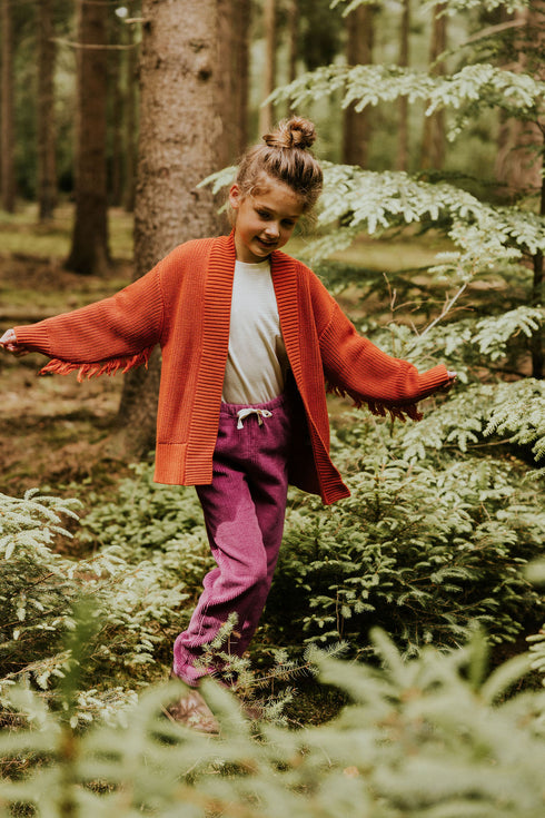 Trousers Beau Corduroy - PURPER