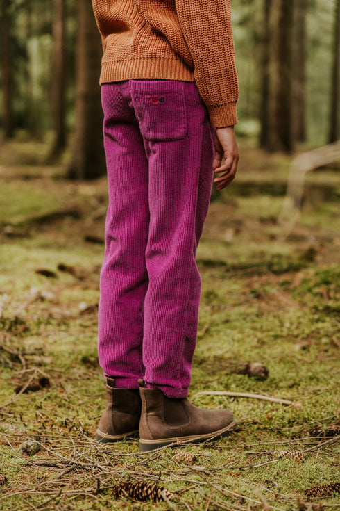 Trousers Beau Corduroy - PURPER