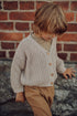 Chunky Knitted Cardigan - MOON