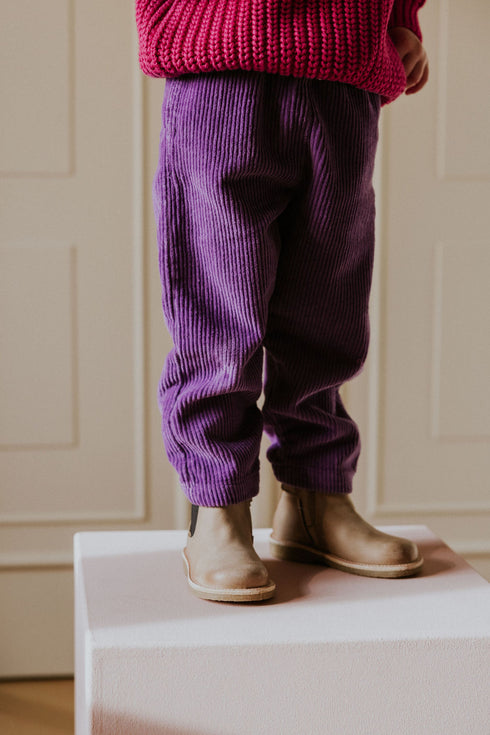 Trousers Beau Corduroy - AMETHYST