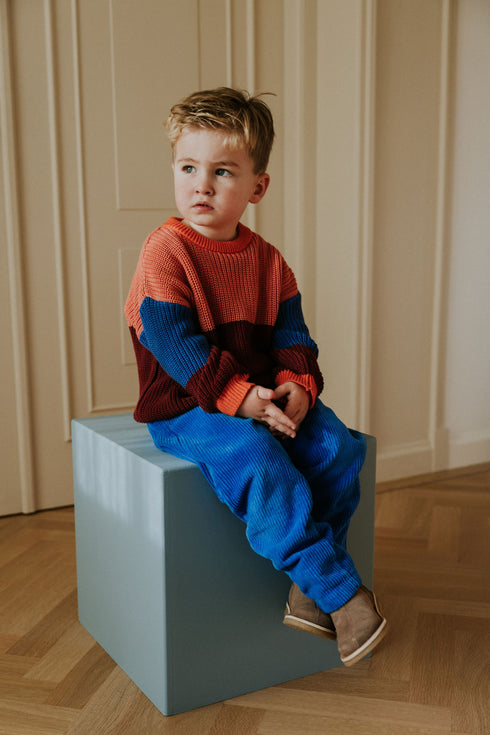 Trousers Beau Corduroy - COBALT