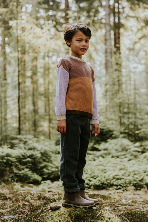 Trousers Beau Corduroy - CHARCOAL
