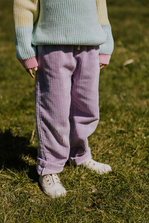Trousers Beau Corduroy - LILAC