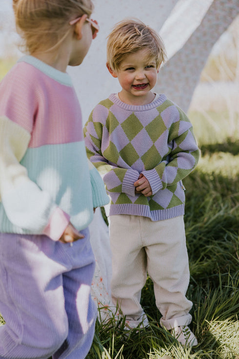 Trousers Beau Corduroy - MILK