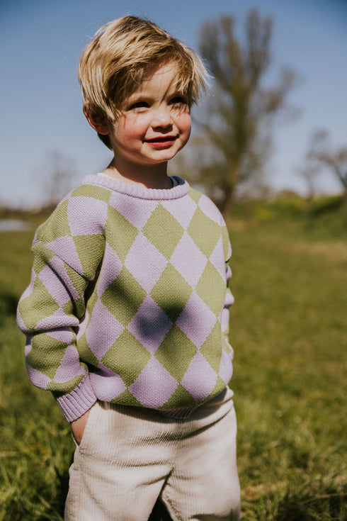 Trousers Beau Corduroy - MILK