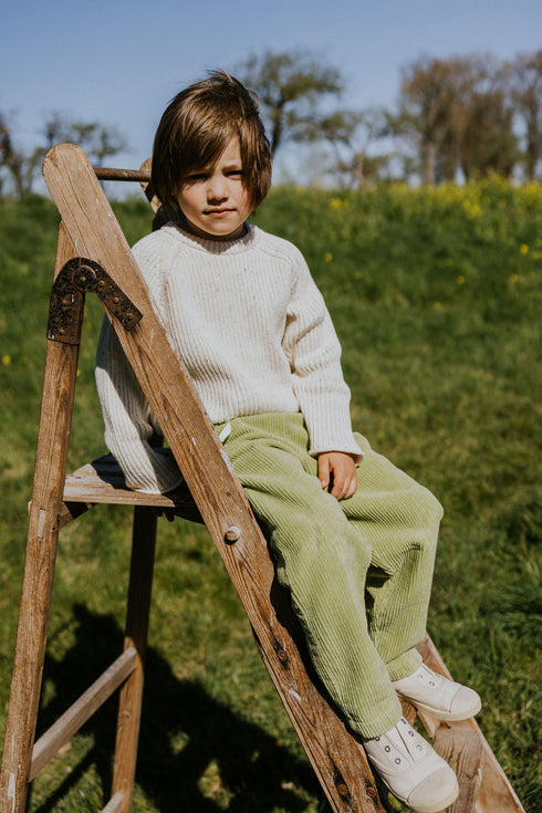 Trousers Beau Corduroy - OLIVE