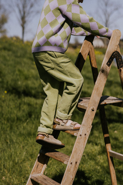 Trousers Beau Corduroy - OLIVE