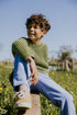 Trousers Beau Corduroy - CORNFLOWER
