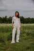 WOMEN'S Trousers Beau Corduroy - MILK (PO)