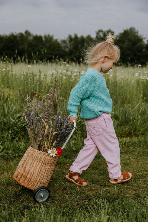 Trousers Beau Corduroy - BUBBLE GUM PINK