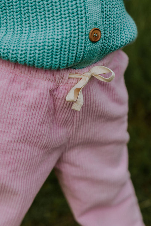 Trousers Beau Corduroy - BUBBLE GUM PINK