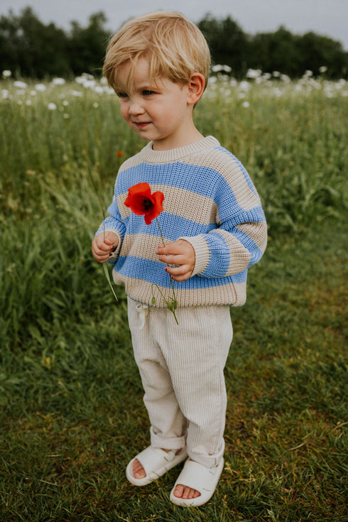 Trousers Beau Corduroy - MILK (PO)