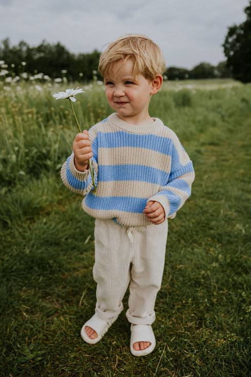 Trousers Beau Corduroy - MILK (PO)