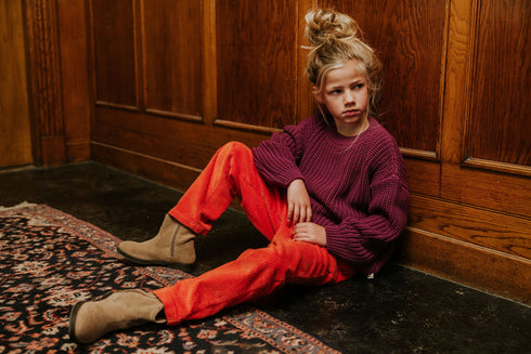 Trousers Beau Corduroy - POPPY (PO)