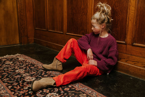 Trousers Beau Corduroy - POPPY (PO)