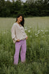 WOMEN'S Trousers Beau Corduroy - ORCHID