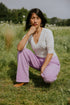 WOMEN'S Trousers Beau Corduroy - ORCHID