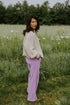 WOMEN'S Trousers Beau Corduroy - ORCHID