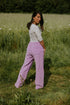 WOMEN'S Trousers Beau Corduroy - ORCHID