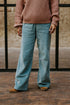 WOMEN'S Trousers Beau Corduroy - OCEAN