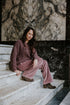 WOMEN'S Trousers Beau Corduroy - MAUVE