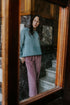 WOMEN'S Trousers Beau Corduroy - MAUVE