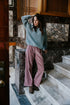 WOMEN'S Trousers Beau Corduroy - MAUVE