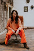 WOMEN'S Trousers Beau Corduroy - POPPY (PO)