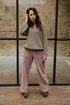 WOMEN'S Trousers Beau Corduroy - MAUVE
