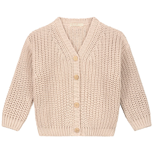 Chunky Knitted Cardigan - MOON