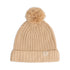 Chunky Beanie with Pompom - OAT