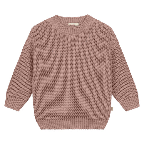 Chunky Knitted Sweater - MIST
