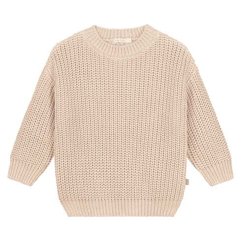 Chunky Knitted Sweater - MOON