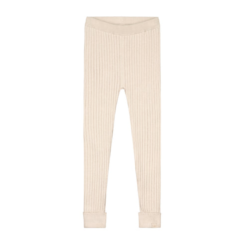Knitted Leggings Big Rib - MOON