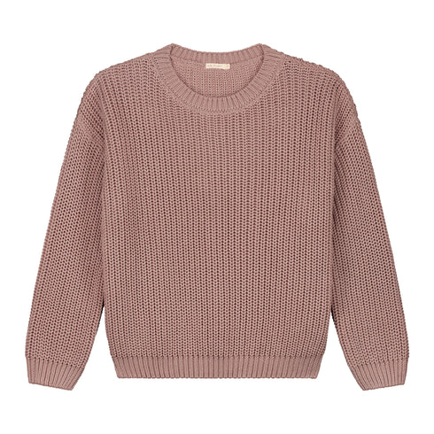 Chunky Knitted WOMEN'S Sweater - MIST