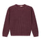 Chunky Knitted WOMEN'S Sweater - FIG