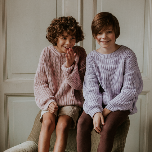 Chunky Knitted Sweater - BLOSSOM