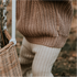 Knitted Leggings Big Rib - MOON