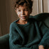 Chunky Knitted Sweater - PETROL